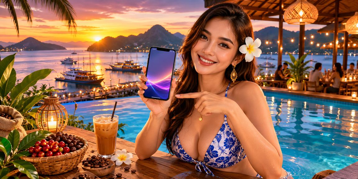 Penggunaan aplikasi kasino online tokototo di warung kopi modern